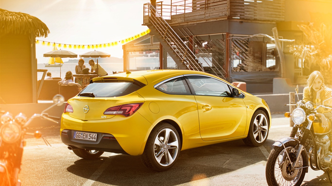 Opel Astra GTC - 2011 fondos de pantalla HD #13 - 1366x768
