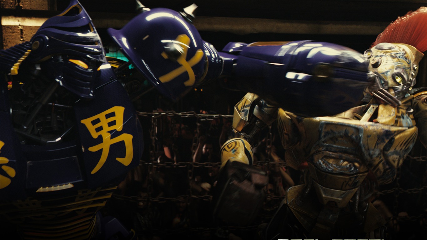 Real Steel 铁甲钢拳 高清壁纸6 - 1366x768