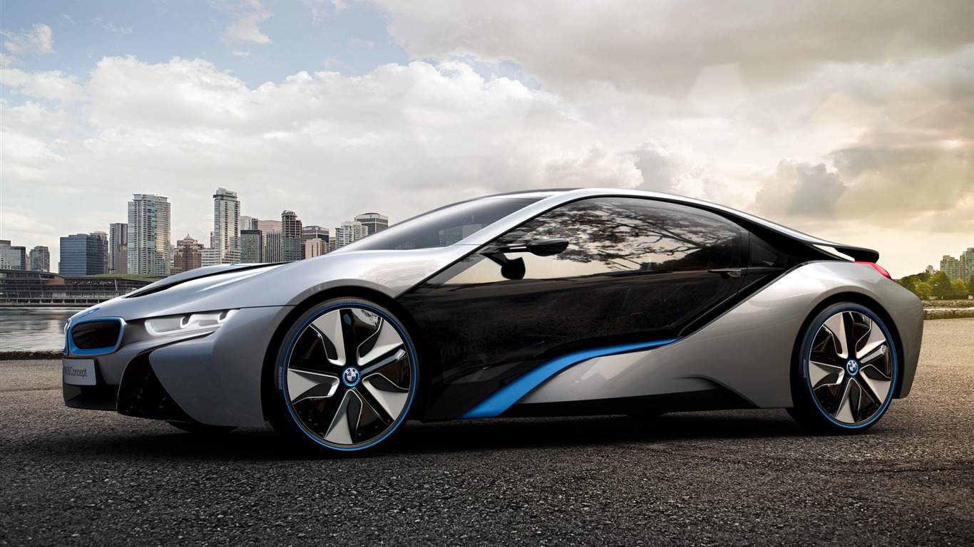 BMW i8 Concept - 2011 寶馬 #1 - 1366x768