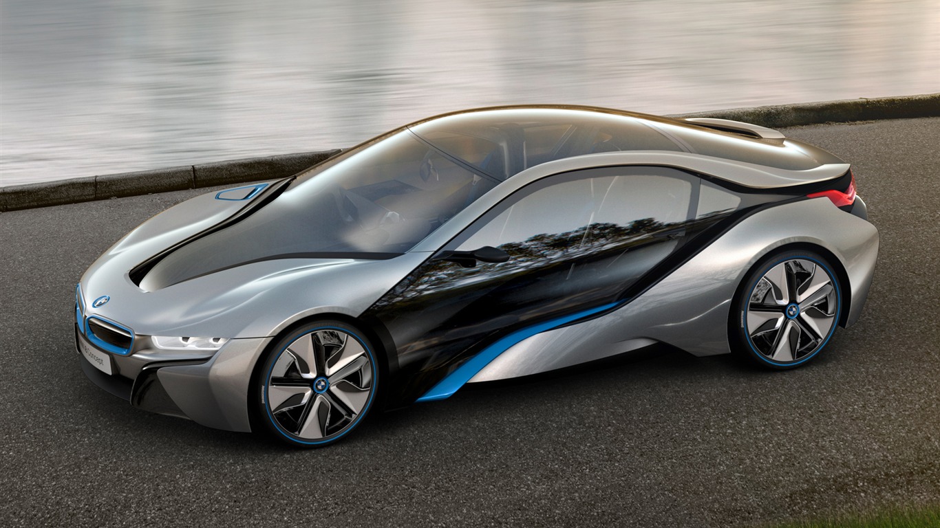 BMW i8 Concept - 2011 寶馬 #3 - 1366x768