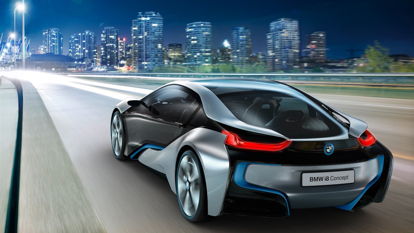 BMW i8 Concept - 2011 HD wallpapers #4 - 1366x768