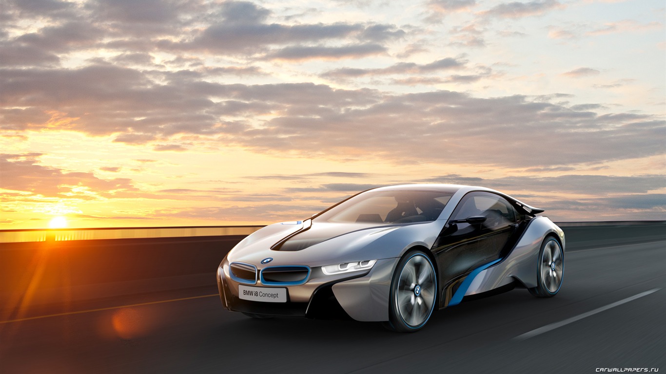 BMW i8 koncept - 2011 HD wallpapers #7 - 1366x768