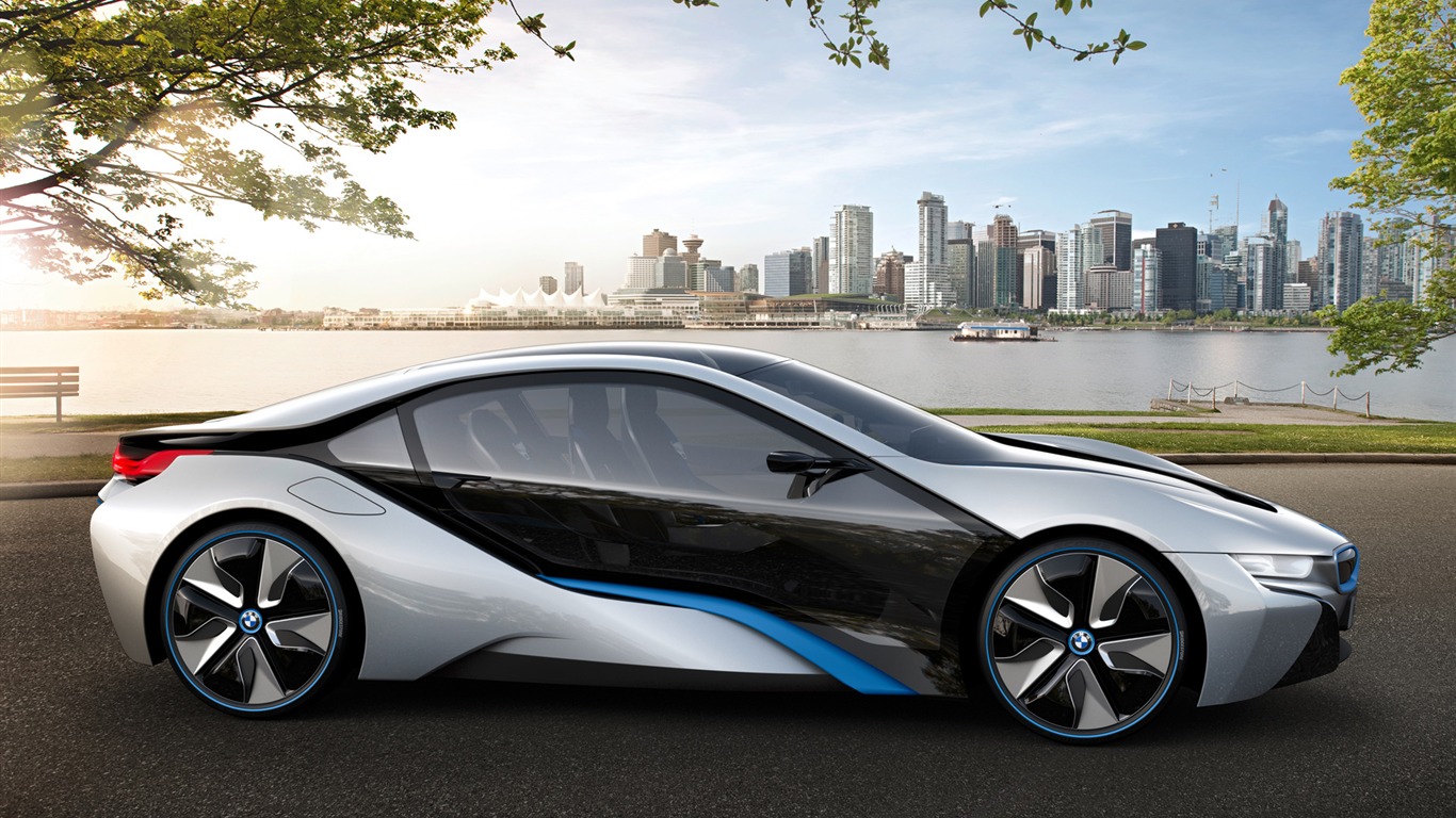 BMW i8 Concept - 2011 HD wallpapers #11 - 1366x768