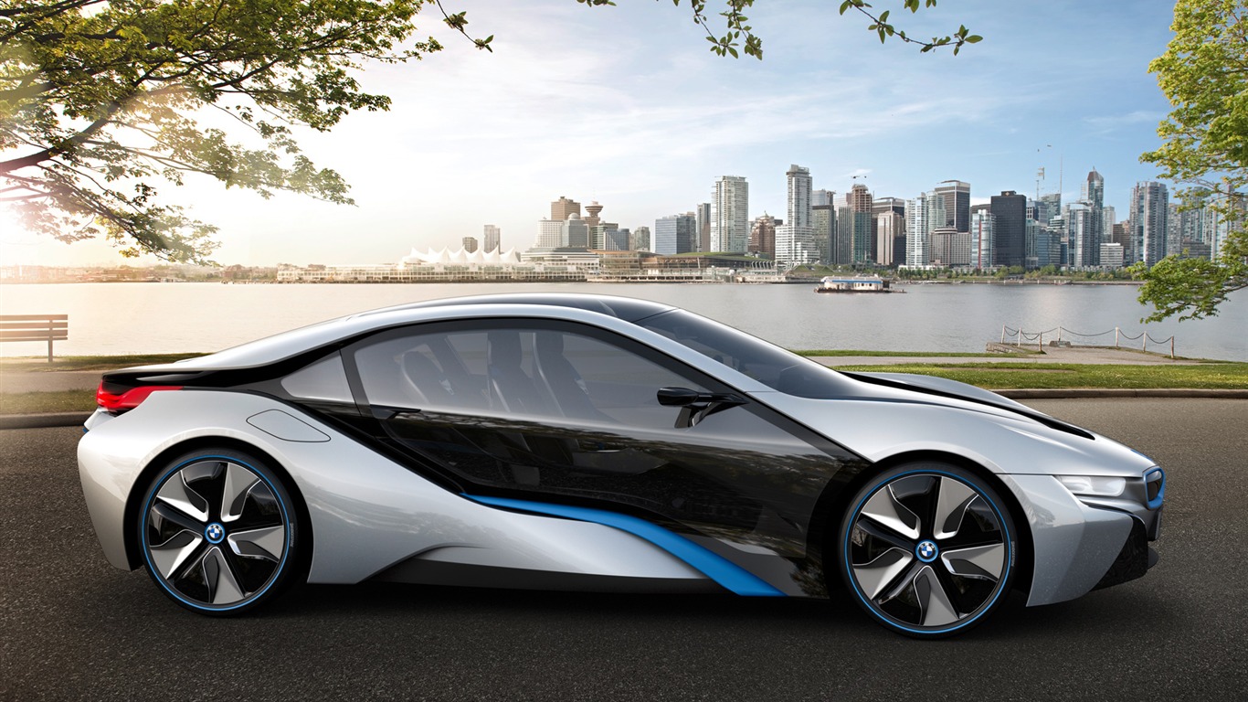 BMW i8 koncept - 2011 HD wallpapers #11 - 1366x768