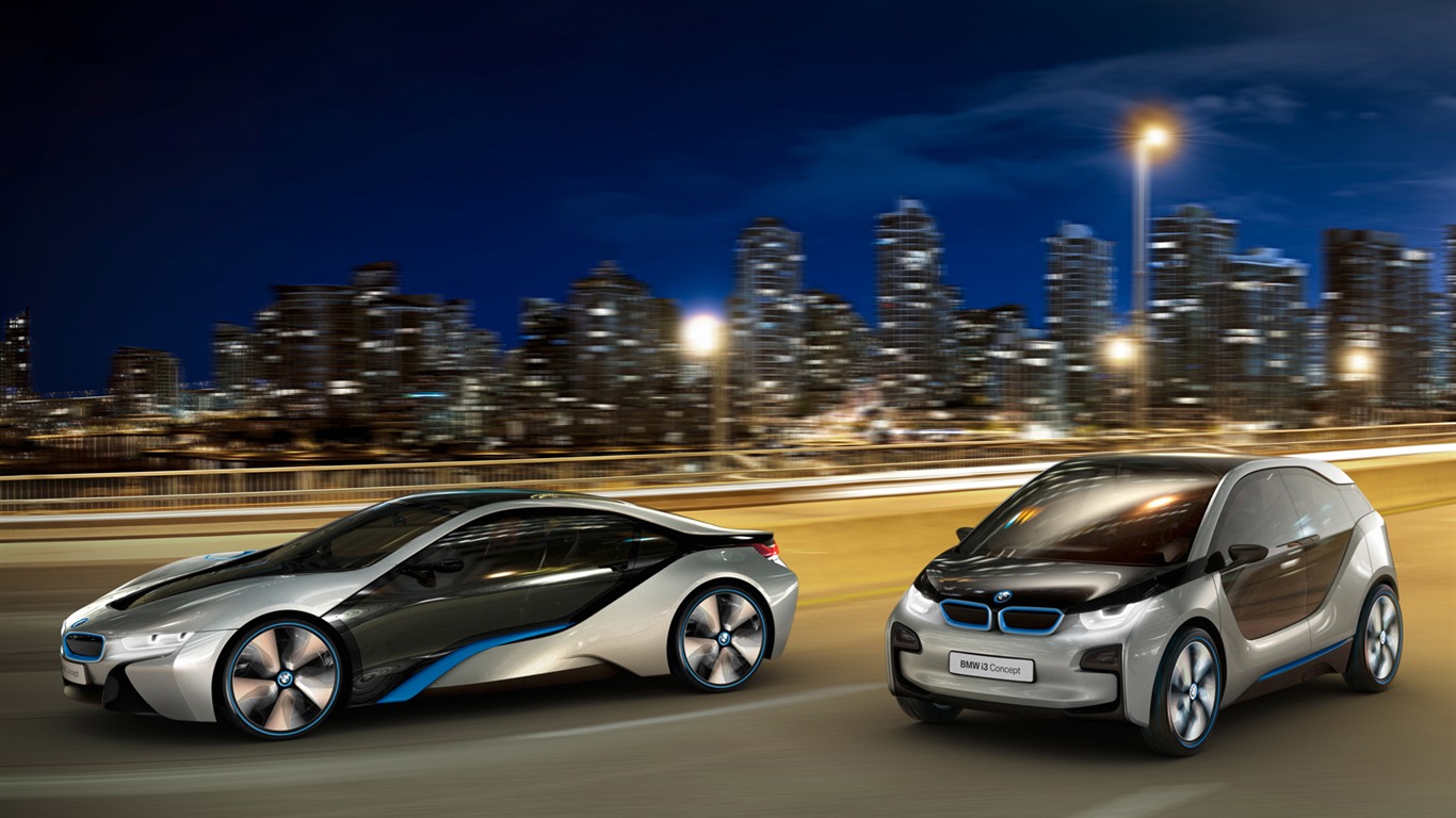 BMW i8 Concept - 2011 寶馬 #16 - 1366x768