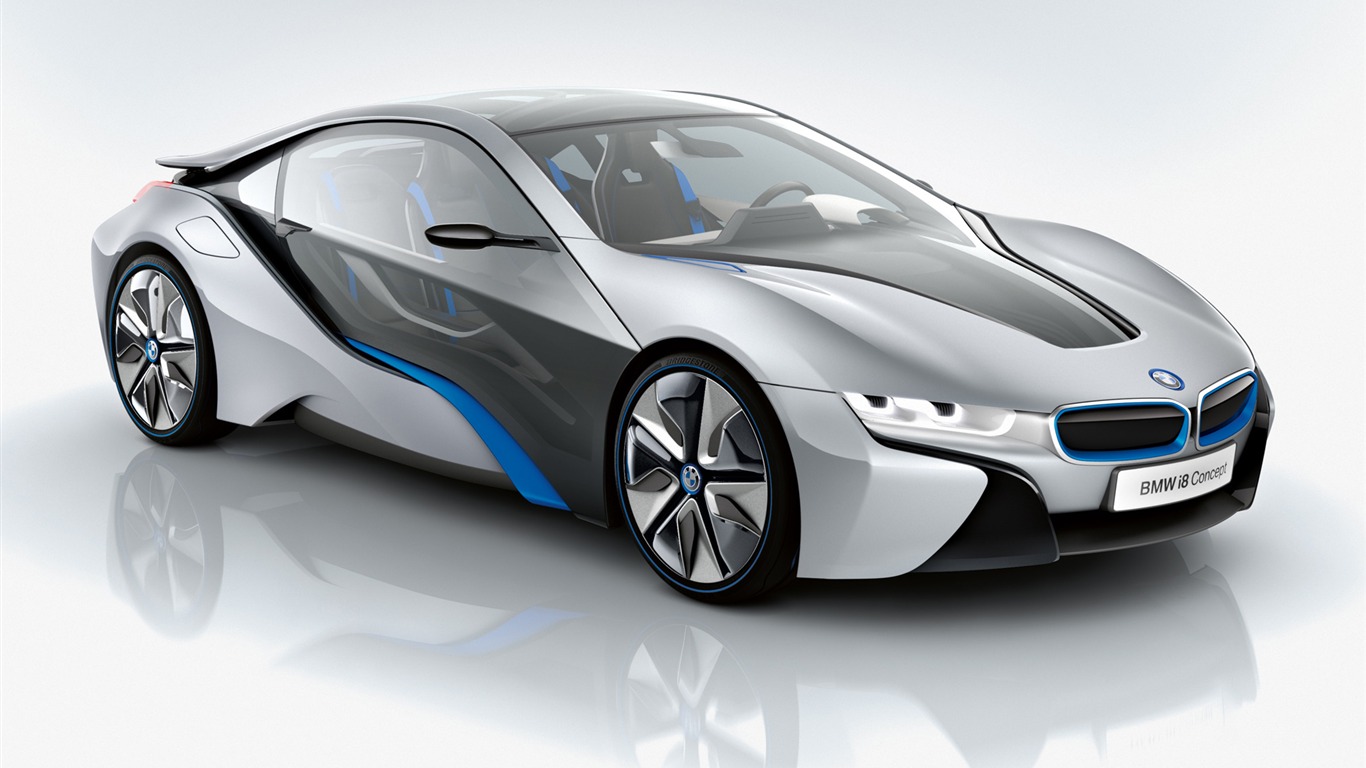 BMW i8 Concept - 2011 寶馬 #22 - 1366x768