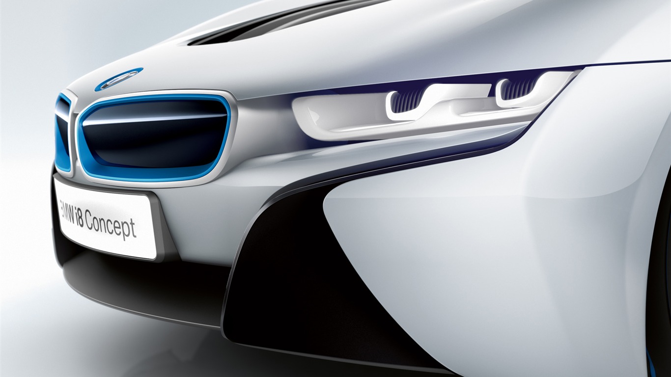 BMW i8 개념 - 2011의 HD 배경 화면 #30 - 1366x768