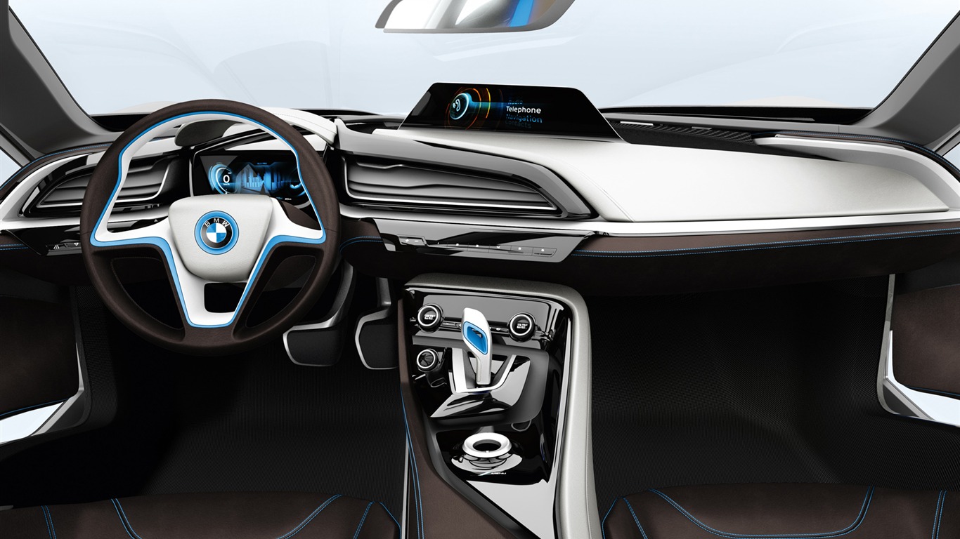 BMW i8 Concept - 2011 HD wallpapers #33 - 1366x768