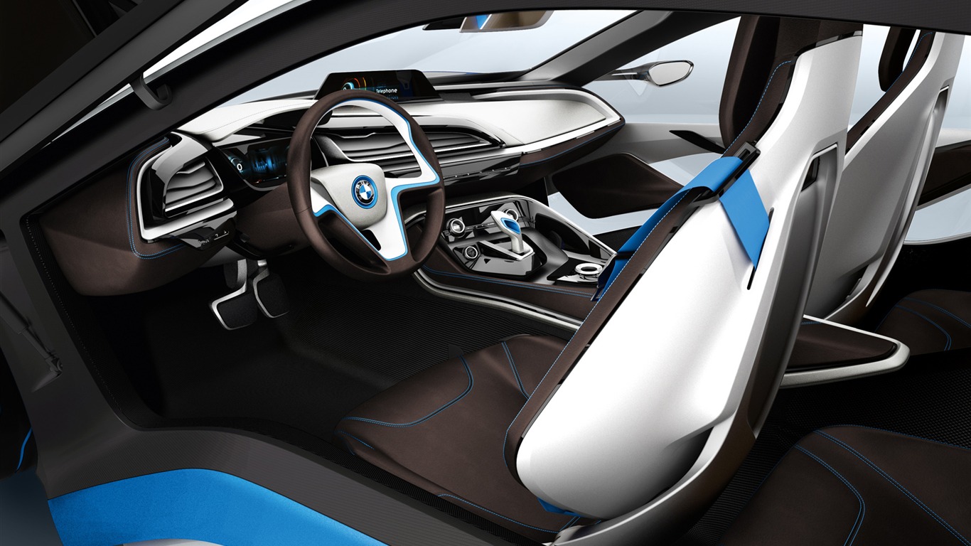 BMW i8 Concept - 2011 宝马37 - 1366x768