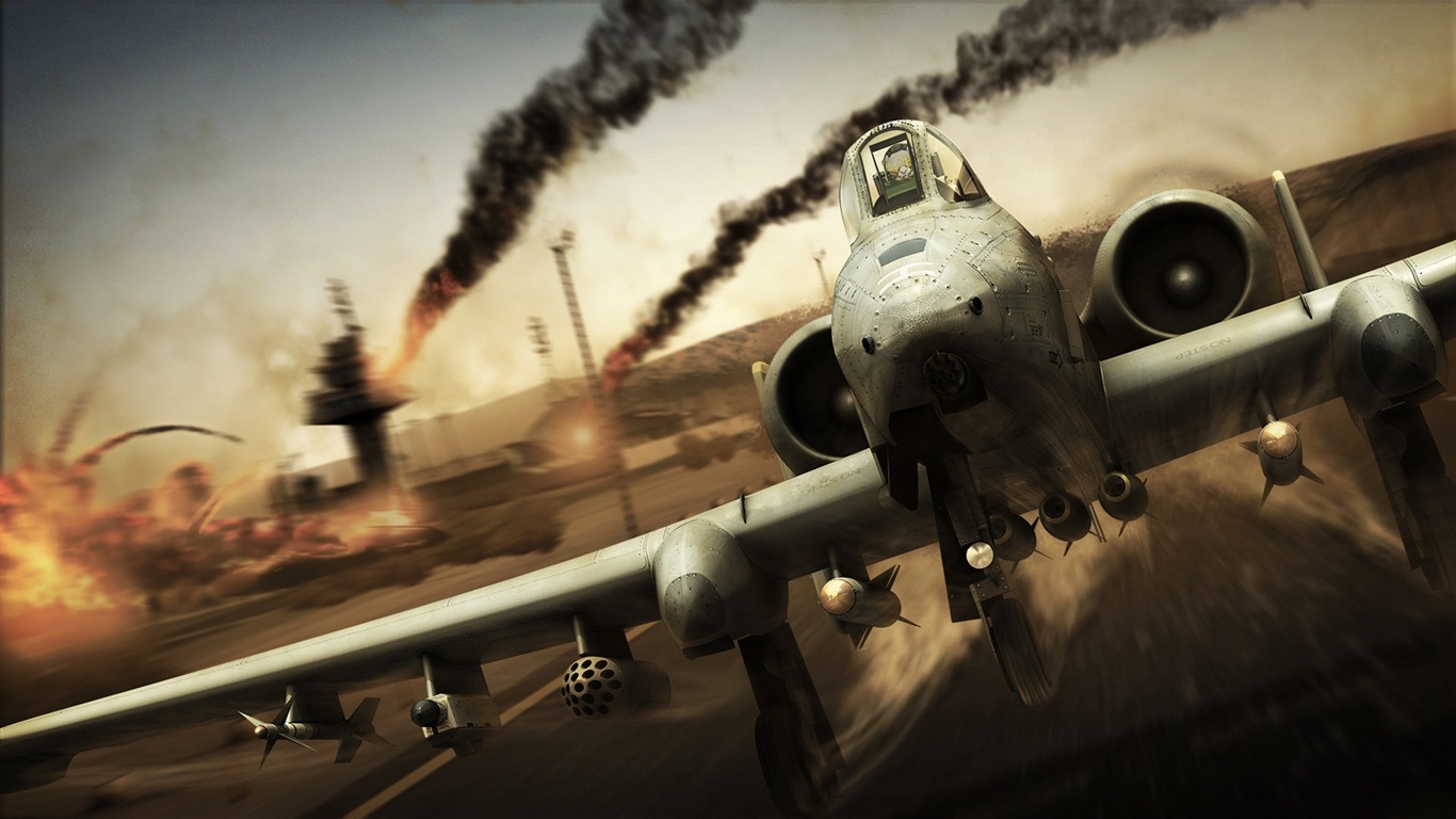 Tom Clancy je H.A.W.X 2 HD wallpapers #9 - 1366x768