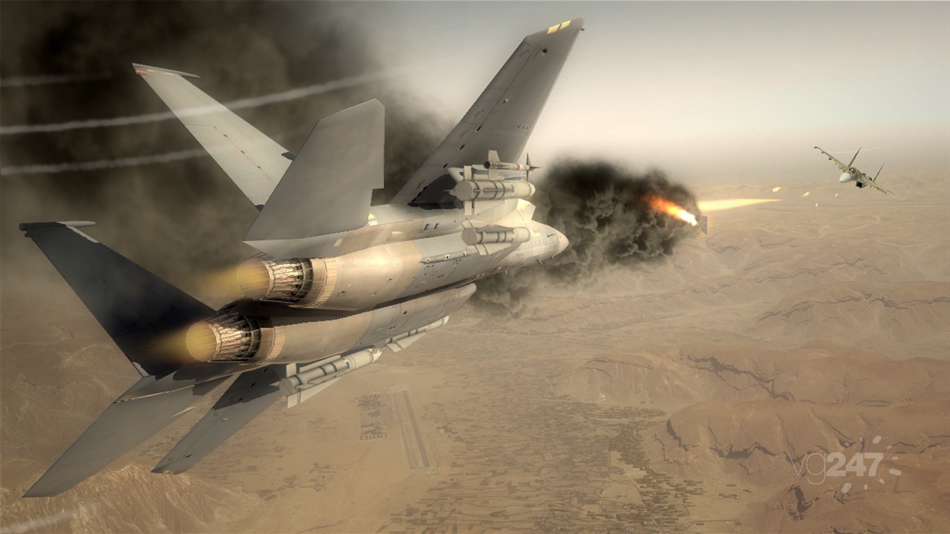 Tom Clancy je H.A.W.X 2 HD wallpapers #14 - 1366x768