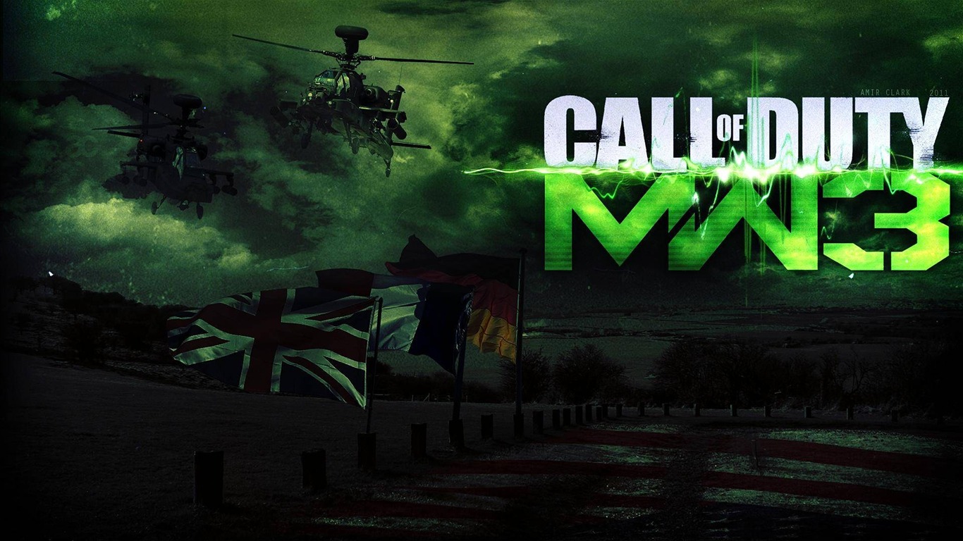 Call of Duty: MW3 HD Tapety na plochu #3 - 1366x768