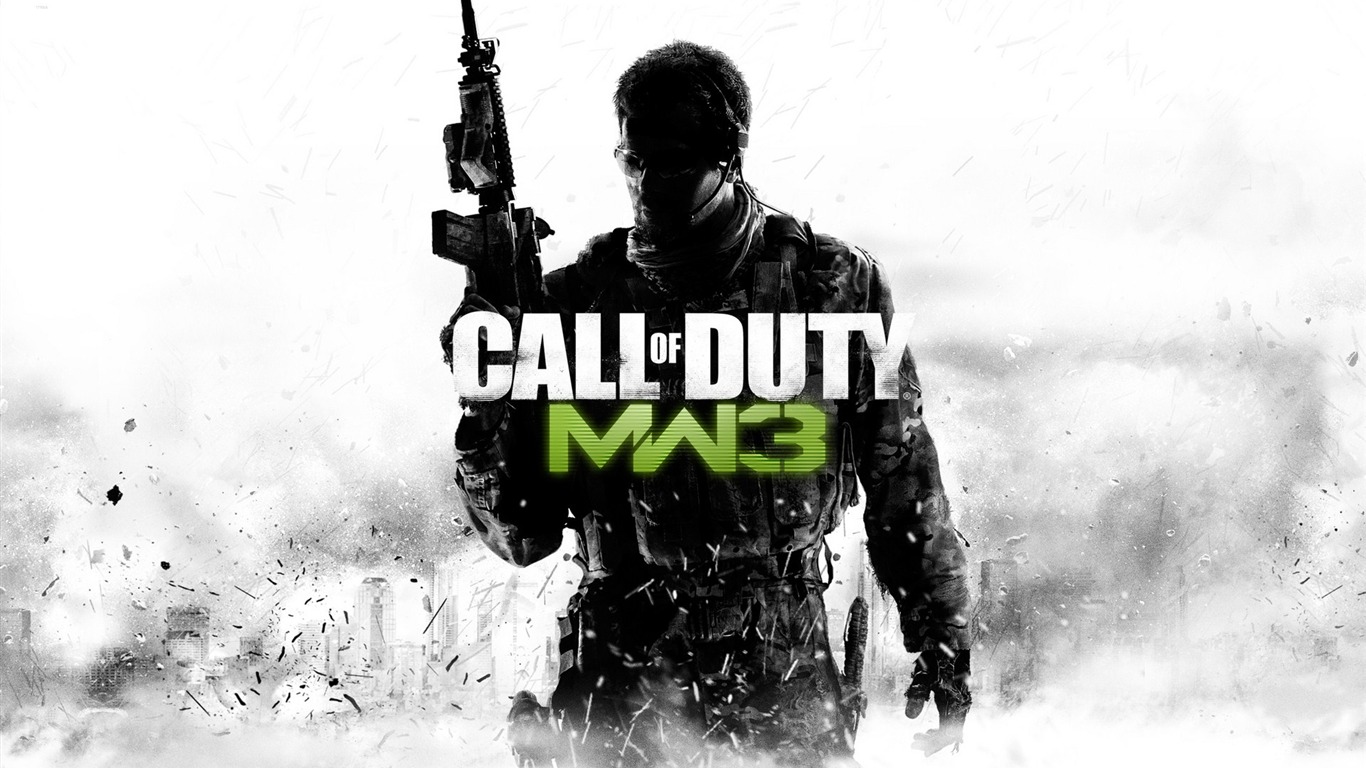 MW3의 HD 배경 화면 : 듀티 콜 오브 #6 - 1366x768