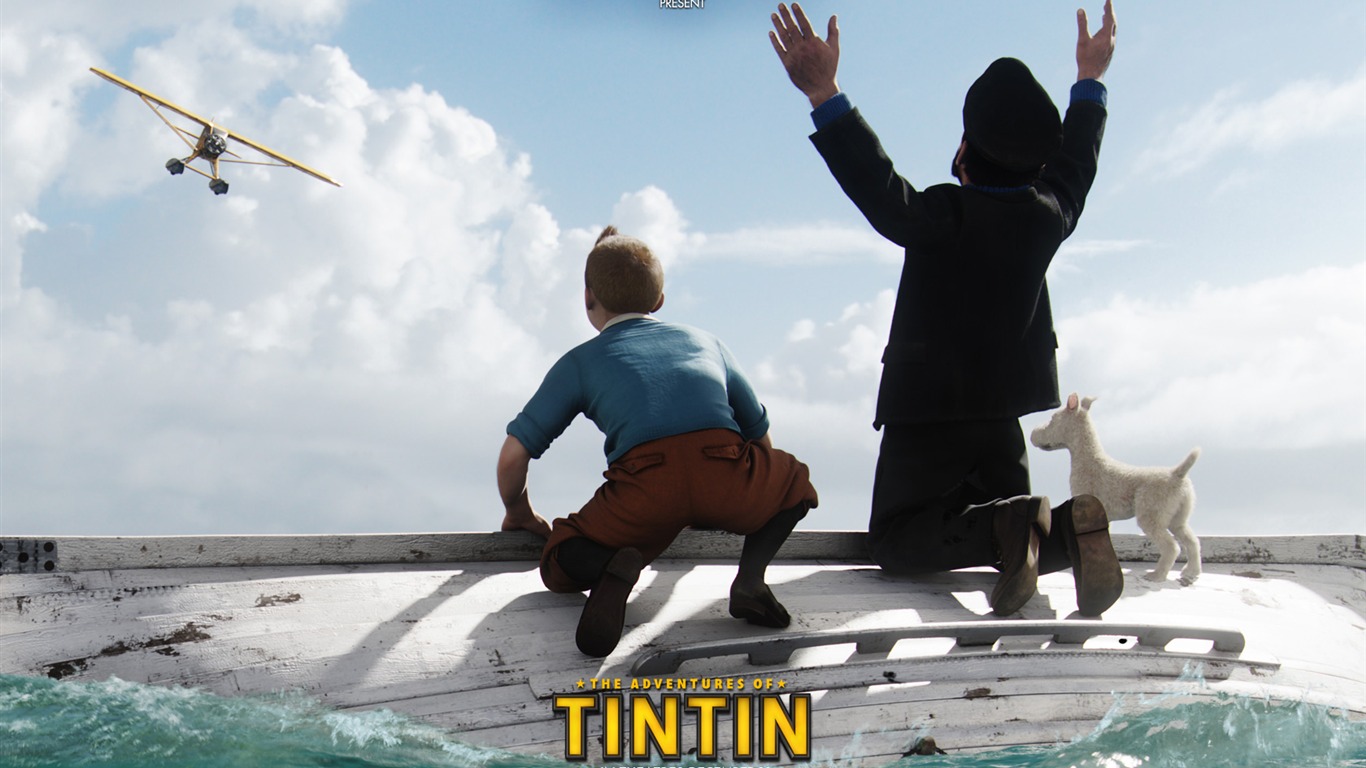 The Adventures of Tintin 丁丁歷險記高清壁紙 #7 - 1366x768