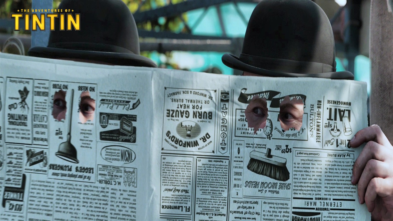 The Adventures of Tintin Tapety HD #12 - 1366x768