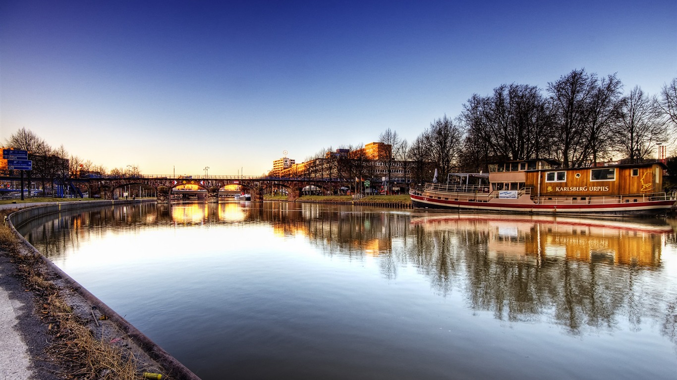 Germany Saarbrcken urban landscape #4 - 1366x768