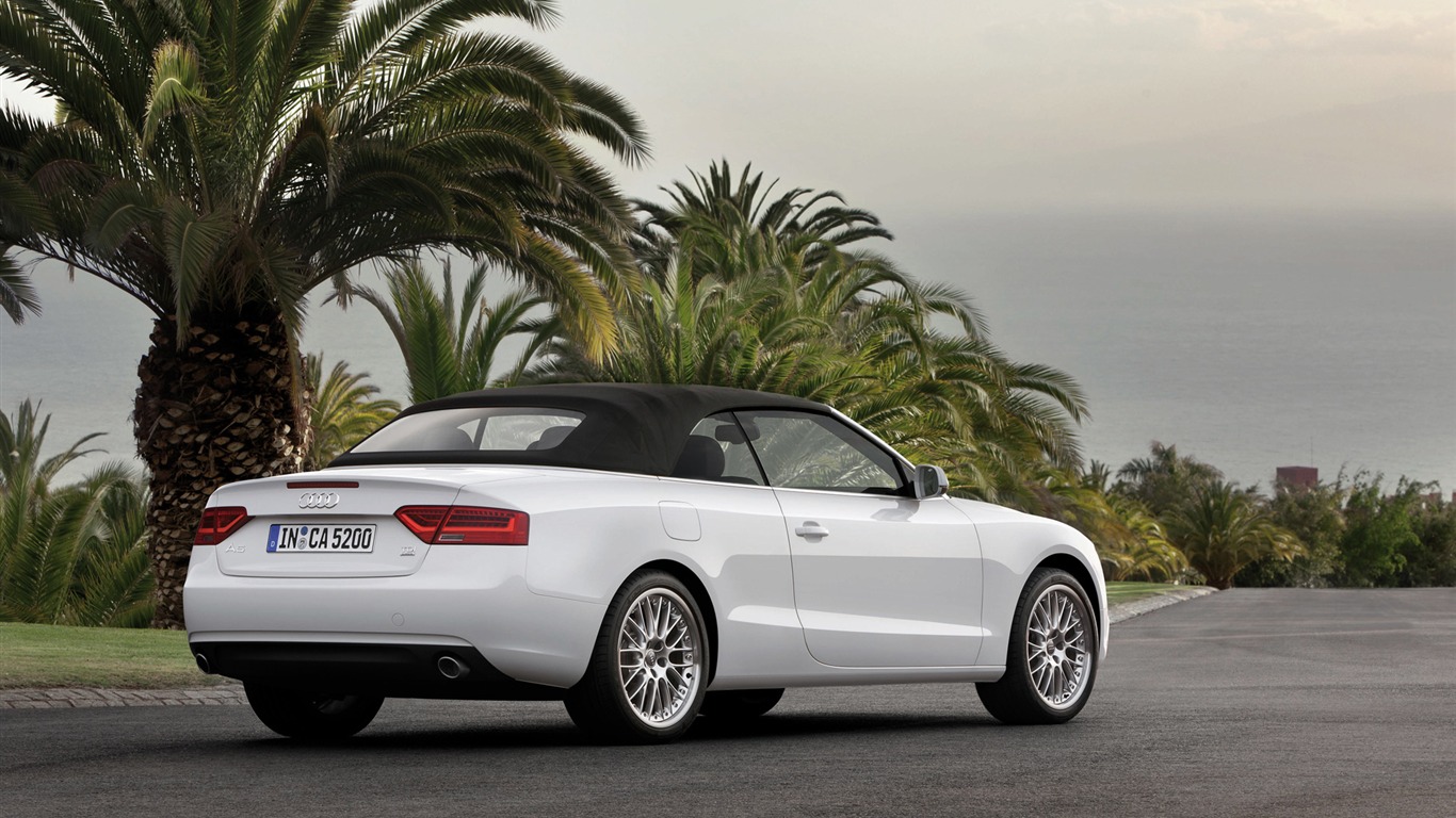 Audi A5 Cabriolet - 2011 HD wallpapers #6 - 1366x768
