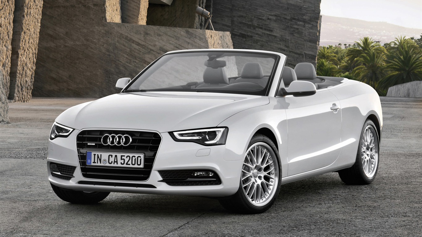 Audi A5 Cabriolet - 2011 HD wallpapers #7 - 1366x768