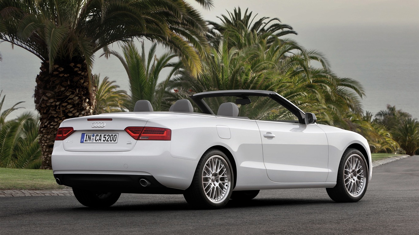 Audi A5 Cabriolet - 2011 HD wallpapers #8 - 1366x768