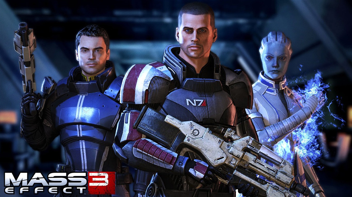 Mass Effect 3 質量效應3 高清壁紙 #1 - 1366x768