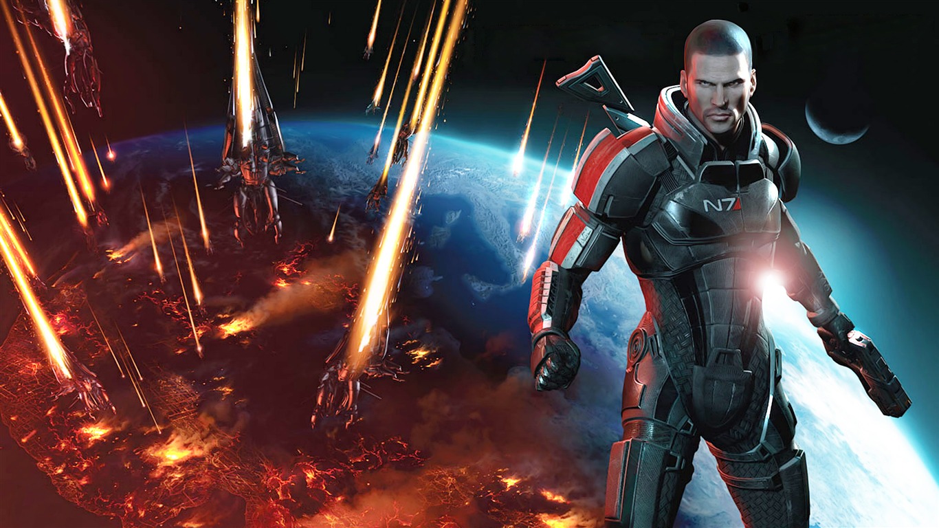 Mass Effect 3 質量效應3 高清壁紙 #5 - 1366x768
