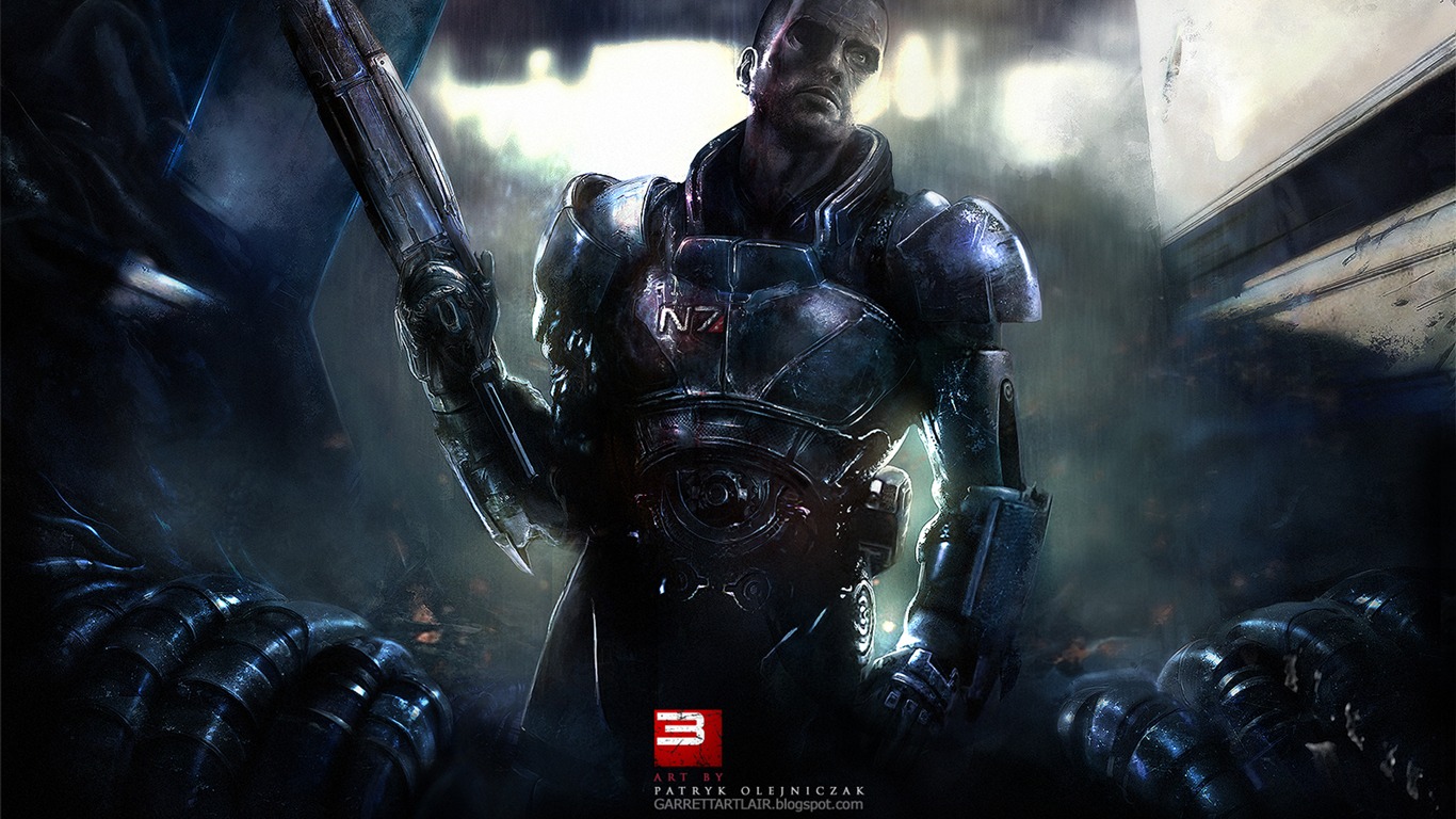 Mass Effect 3 質量效應3 高清壁紙 #7 - 1366x768