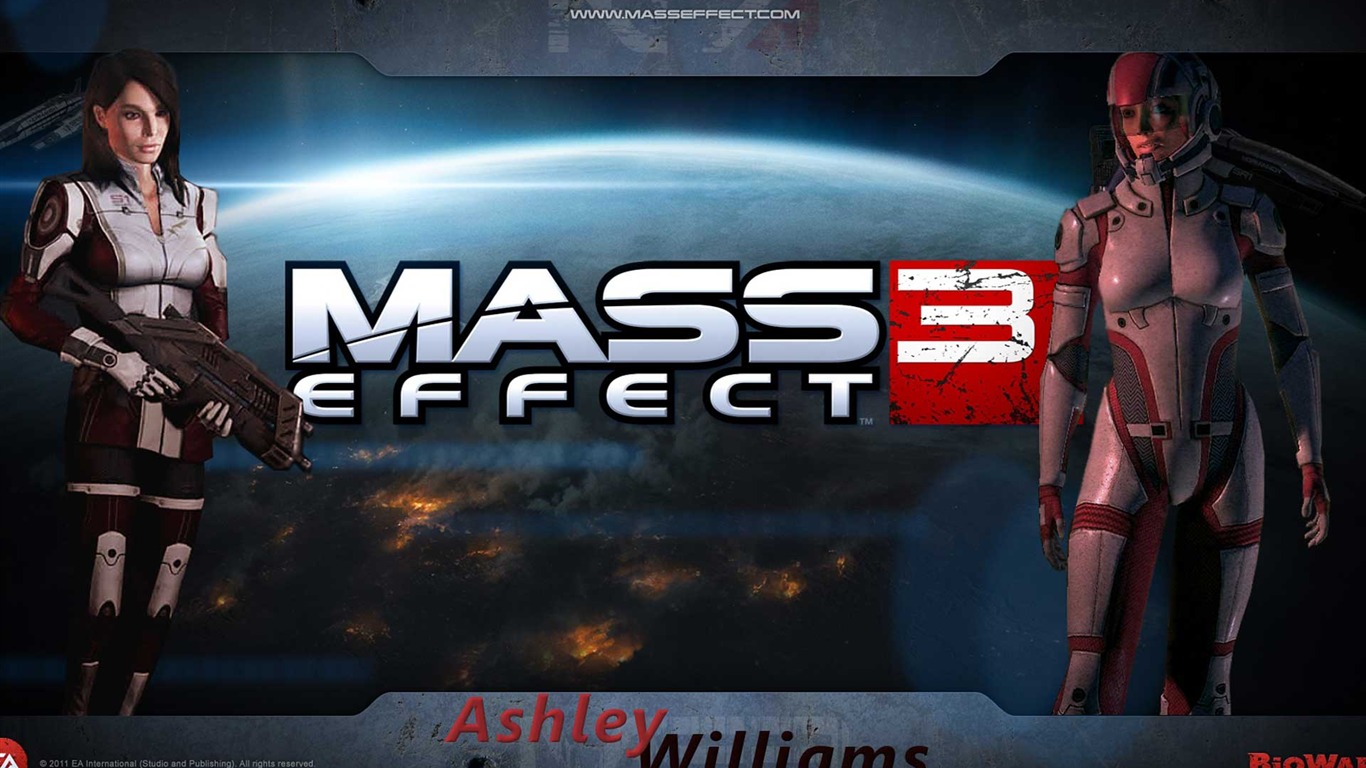 Mass Effect 3 質量效應3 高清壁紙 #10 - 1366x768