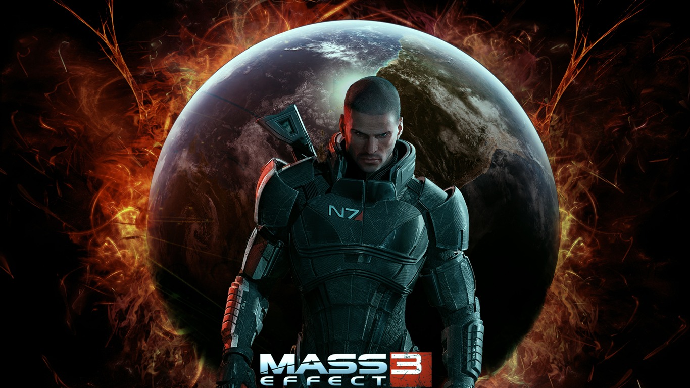 Mass Effect 3 質量效應3 高清壁紙 #12 - 1366x768