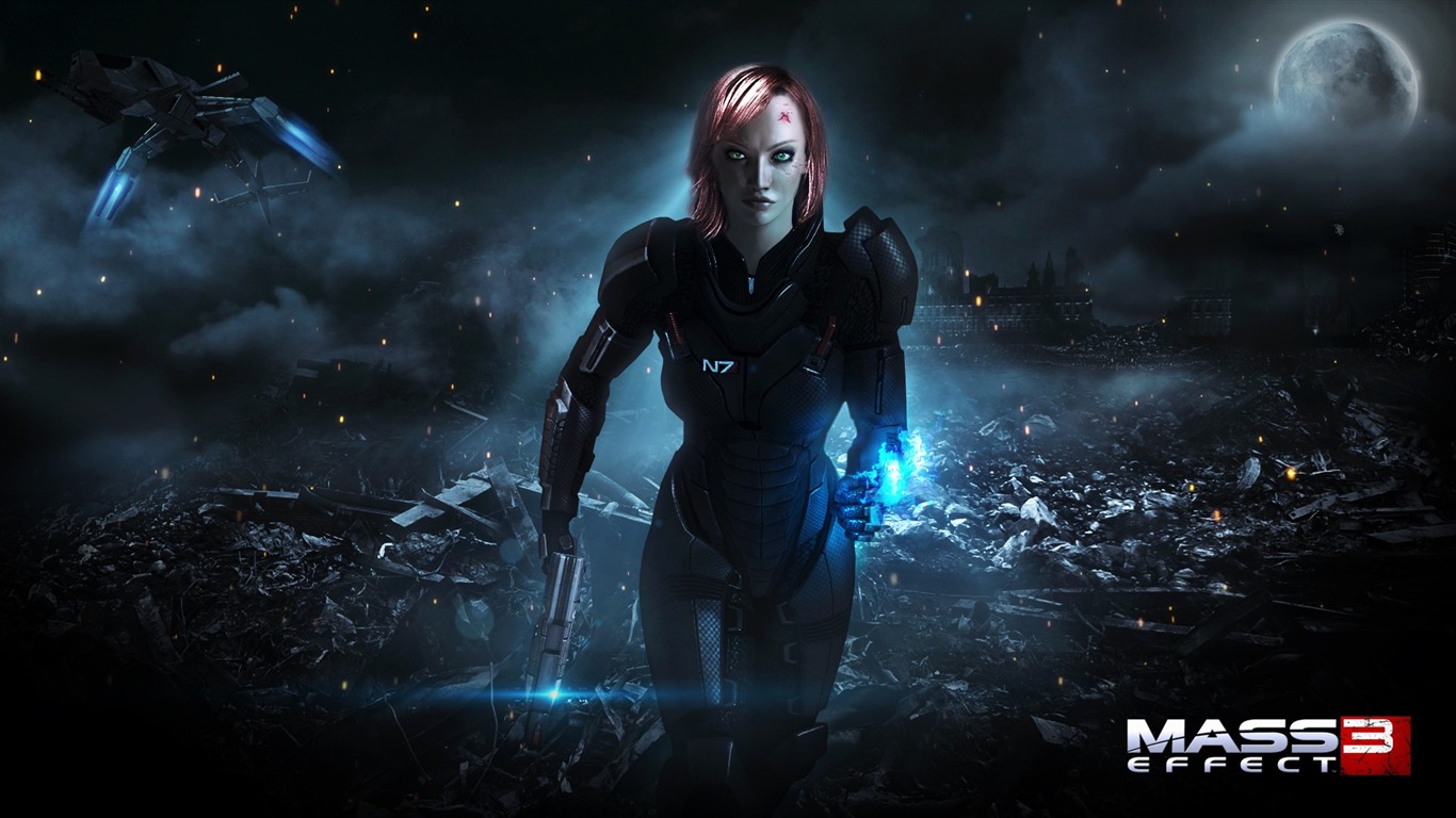 Mass Effect 3 質量效應3 高清壁紙 #18 - 1366x768