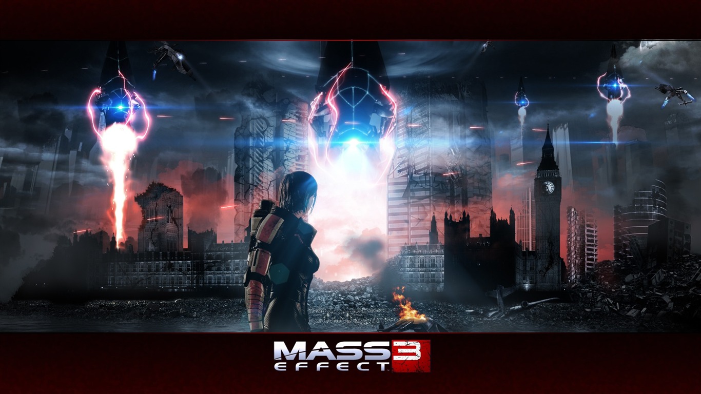 Mass Effect 3 質量效應3 高清壁紙 #19 - 1366x768