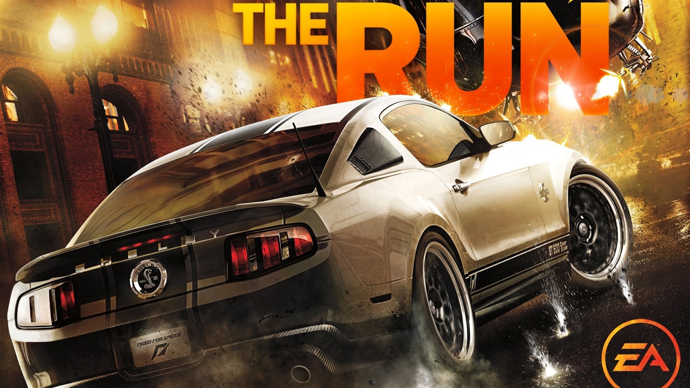 Need for Speed: The Run 极品飞车16：亡命狂飙 高清壁纸1 - 1366x768