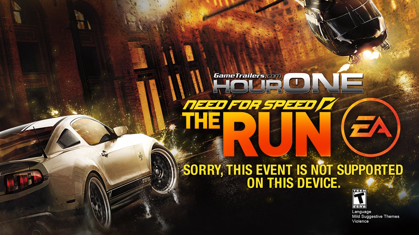 Need for Speed​​: The Run 極品飛車16：亡命狂飆高清壁紙 #6 - 1366x768