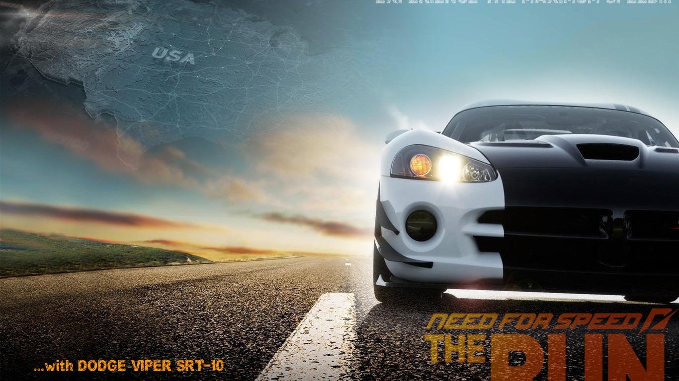 Need for Speed​​: The Run 極品飛車16：亡命狂飆高清壁紙 #19 - 1366x768