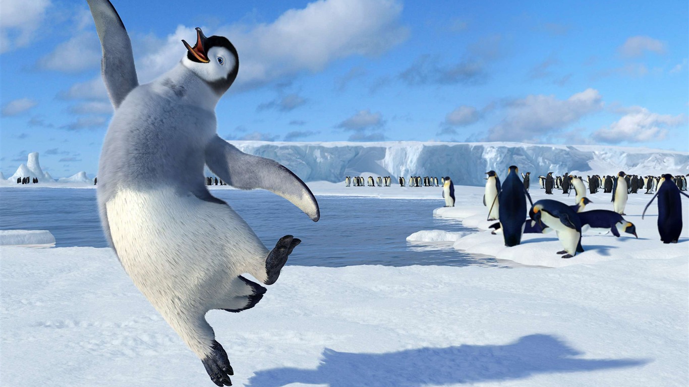 Happy Feet Two HD Wallpapers #3 - 1366x768