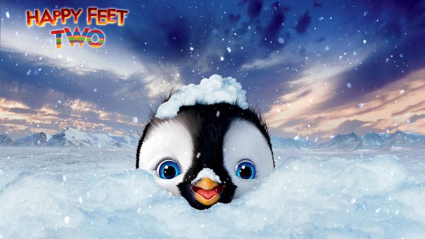 Happy Feet Two 快乐的大脚2 高清壁纸7 - 1366x768