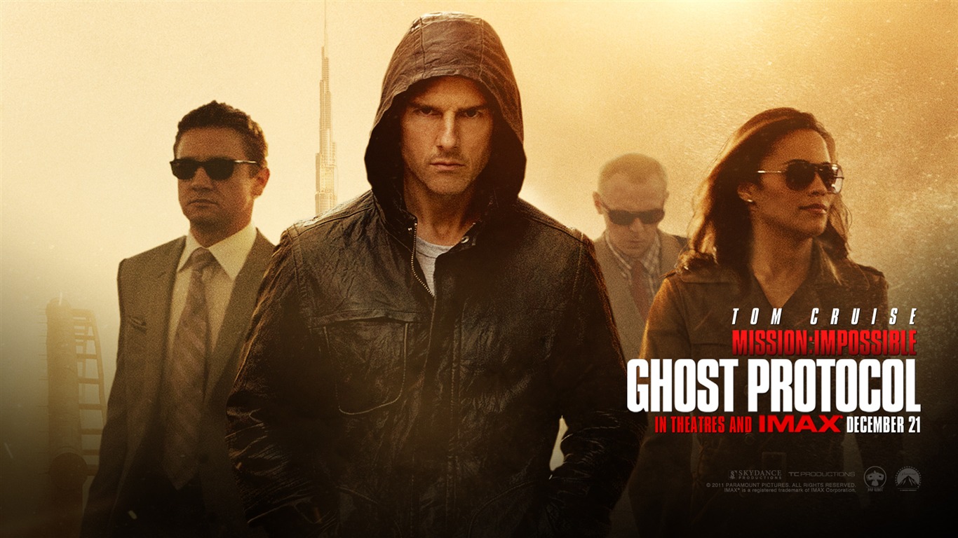 Mission: Impossible - Ghost Protocol 碟中諜4 高清壁紙 #1 - 1366x768