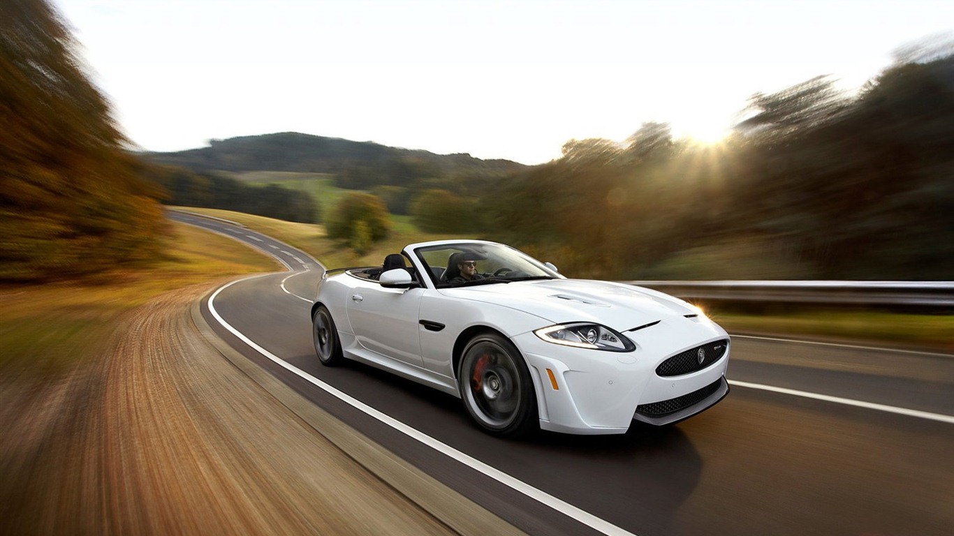 2013 捷豹XK XKR-S Convertible跑車壁紙 #5 - 1366x768