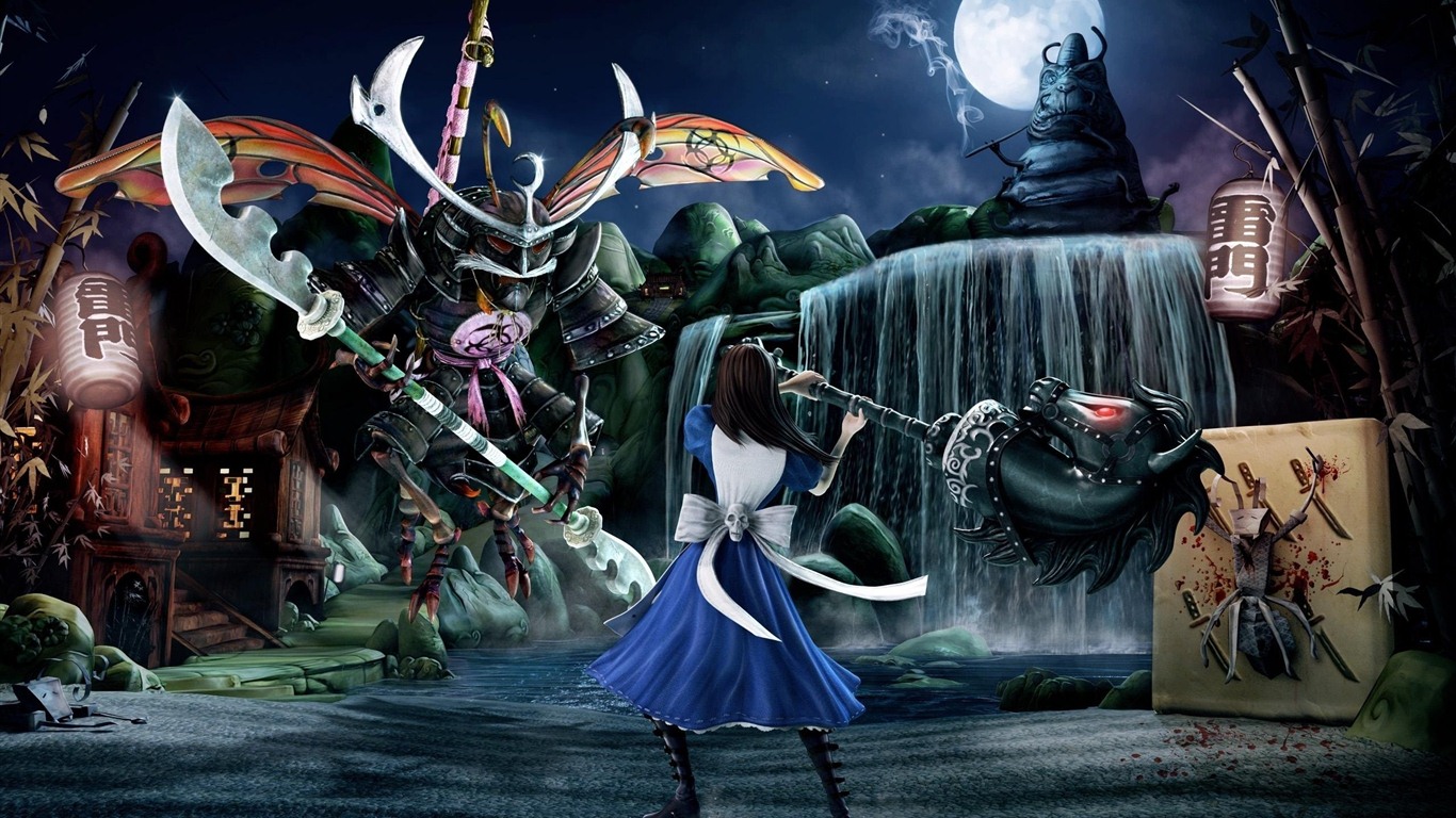 Alice: Madness Returns 爱丽丝：疯狂回归 高清壁纸3 - 1366x768