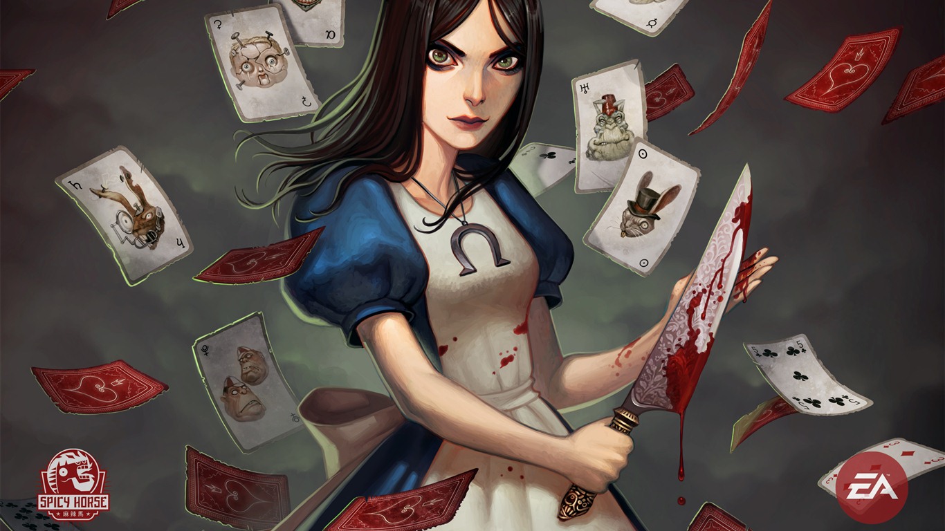 Alice: Madness Returns 愛麗絲：瘋狂回歸 高清壁紙 #4 - 1366x768