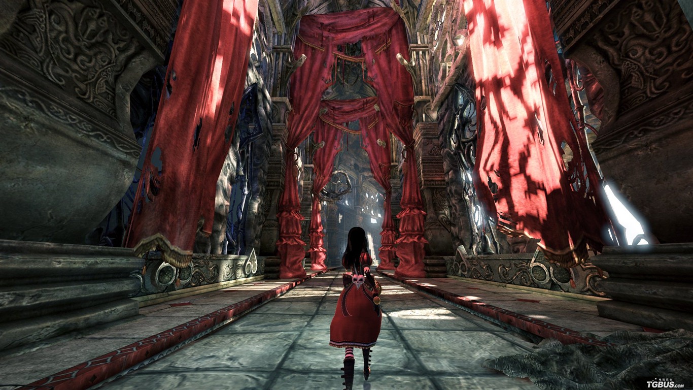 Alice: Madness Returns 愛麗絲：瘋狂回歸 高清壁紙 #5 - 1366x768