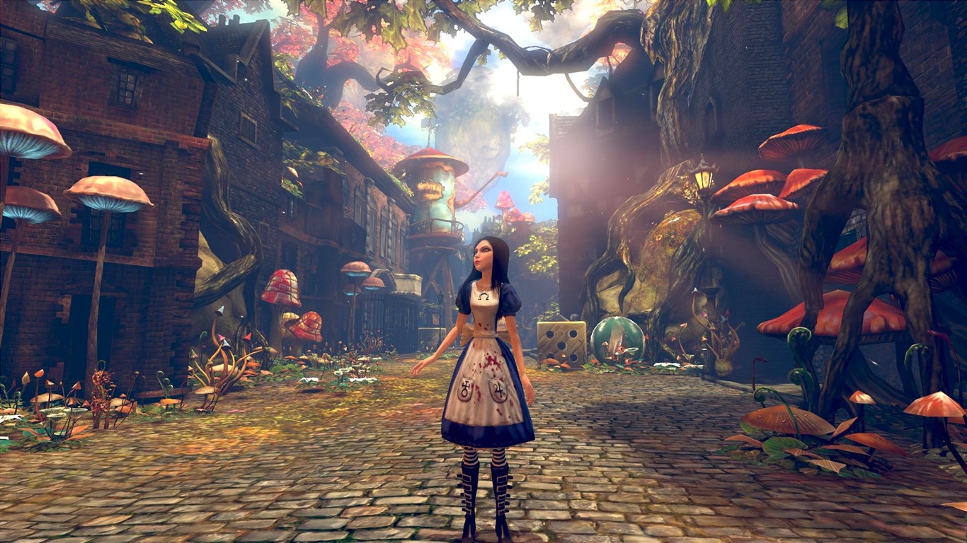 Alice: Madness Returns 愛麗絲：瘋狂回歸 高清壁紙 #8 - 1366x768