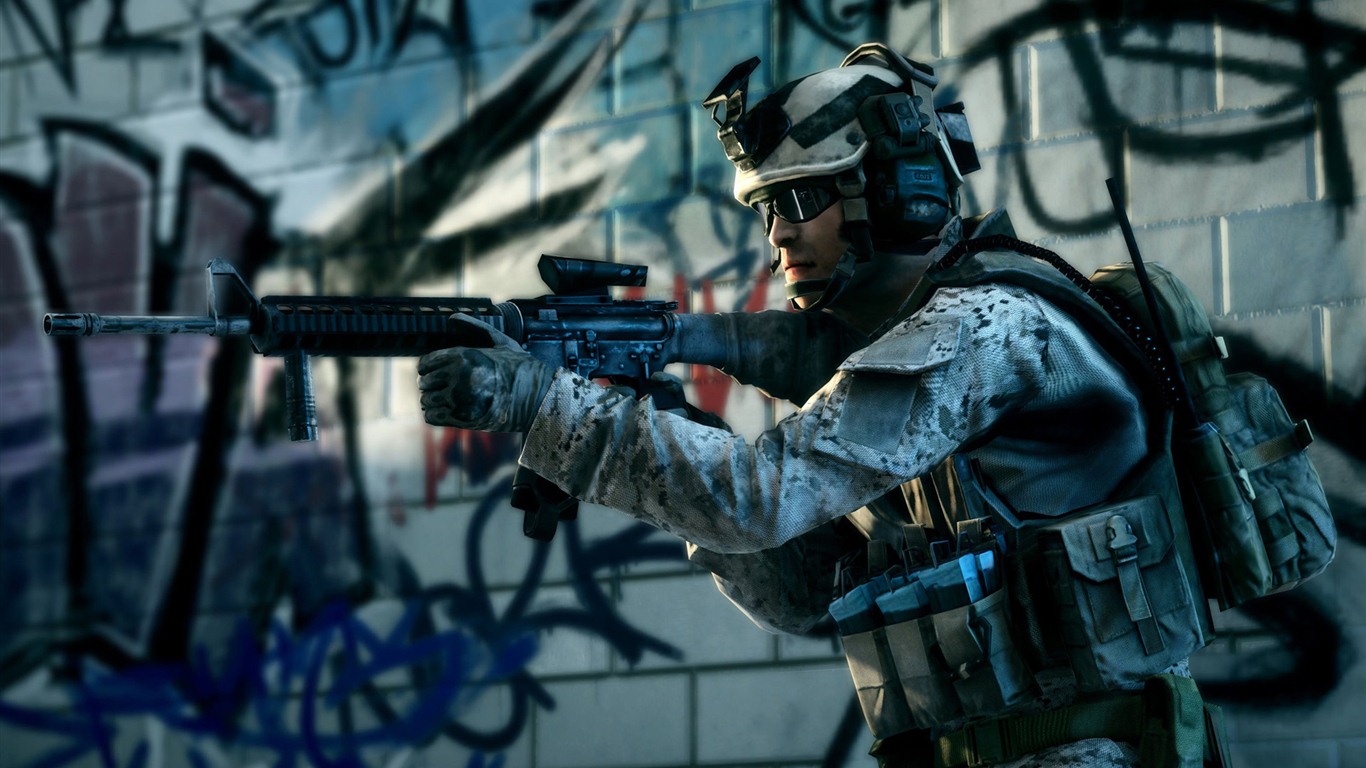 Battlefield 3 HD 戰地3 高清壁紙 #1 - 1366x768
