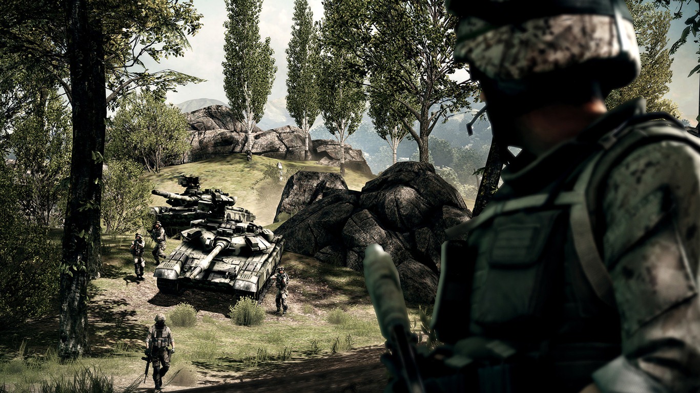 Battlefield 3 HD 战地3 高清壁纸11 - 1366x768