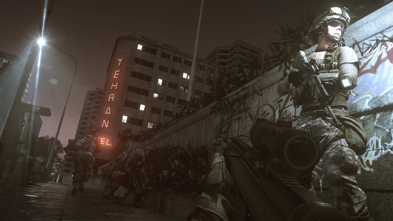 Battlefield 3 HD 戰地3 高清壁紙 #13 - 1366x768