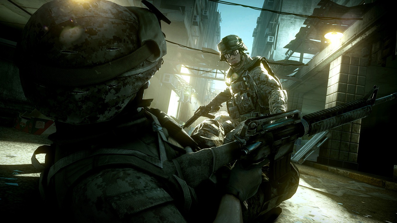 Battlefield 3 HD tapety na plochu #14 - 1366x768