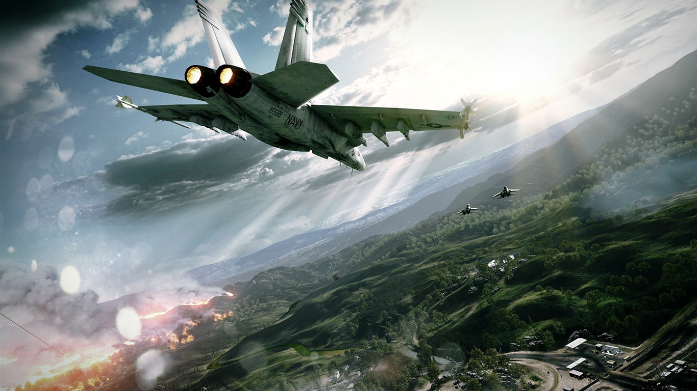 Battlefield 3 HD wallpapers #17 - 1366x768