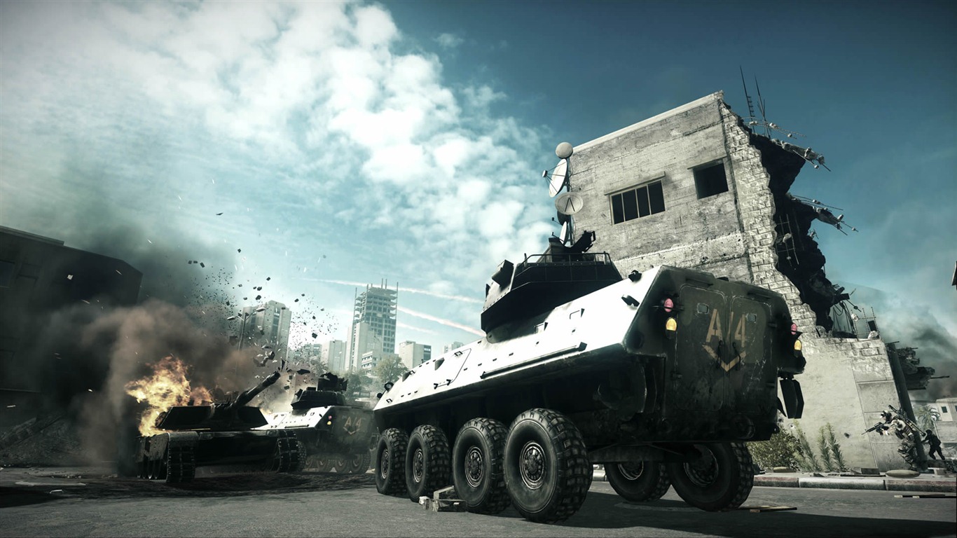 Battlefield 3 fondos de pantalla HD #19 - 1366x768