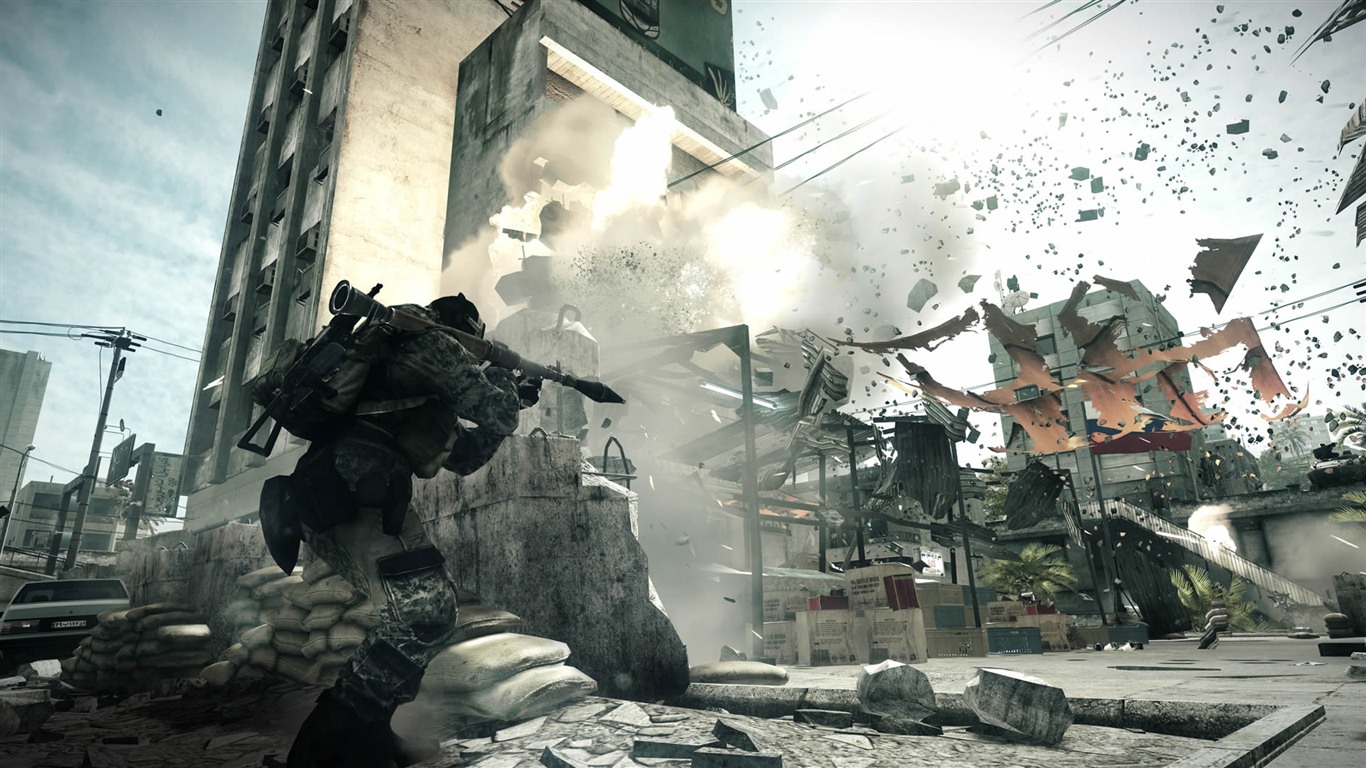 Battlefield 3 fondos de pantalla HD #20 - 1366x768