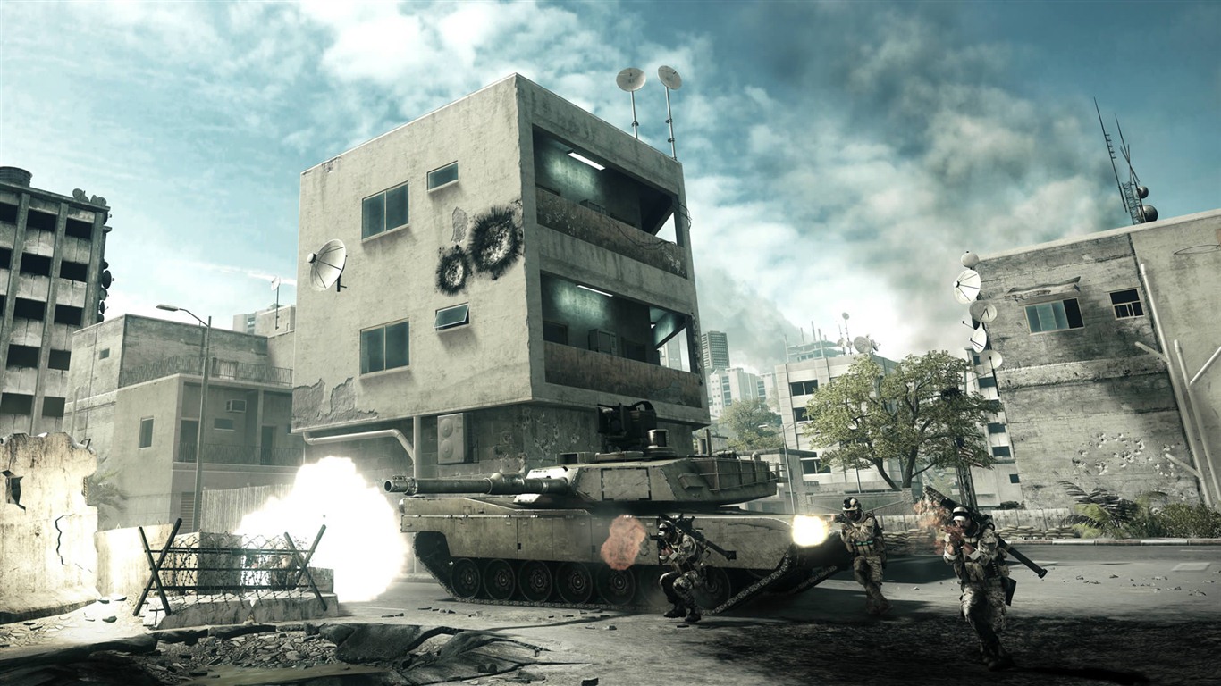 Battlefield 3 HD wallpapers #21 - 1366x768