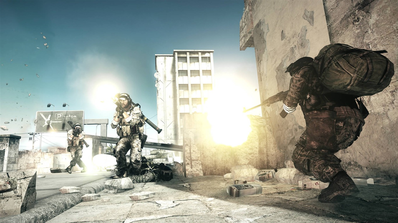 Battlefield 3 fondos de pantalla HD #22 - 1366x768